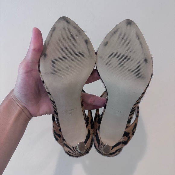 Steve Madden Cheetah Faux Fur Stilettos - Picture 3 of 4